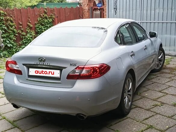 2012 Infiniti M25 IV, голубой, 1600000 рублей - вид 12