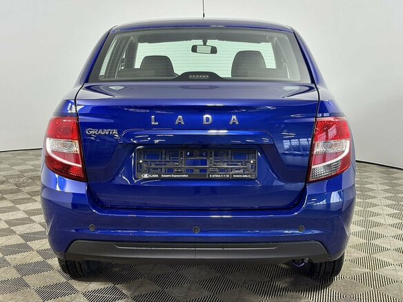 2026 Lada (ВАЗ) Granta I Рестайлинг, синий - вид 3