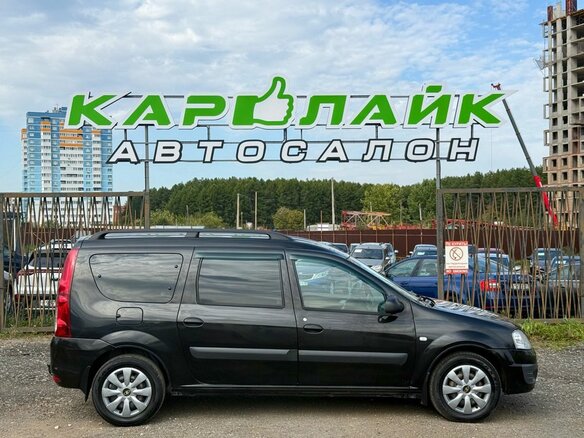 2019 Lada (ВАЗ) Largus I, чёрный - вид 3