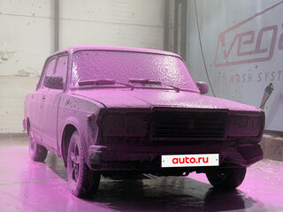 2004 Lada (ВАЗ) 2107, пурпурный, 110000 рублей, вид 4