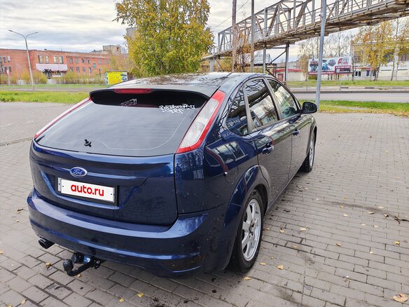 2010 Ford Focus II Рестайлинг, синий, 530000 рублей - вид 1