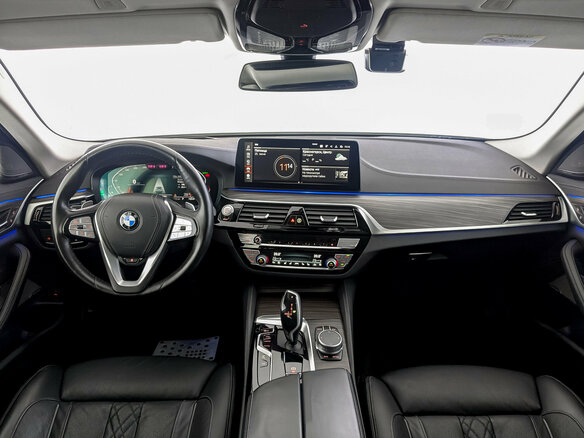 2021 BMW 5 серии 530i xDrive VII (G30/G31/G38) Рестайлинг, белый - вид 13