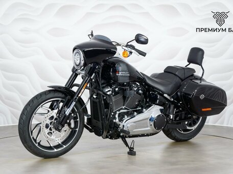 2024 Harley-Davidson Sport Glide, чёрный, 2099000 рублей, вид 3