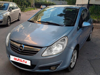 2007 Opel Corsa D, голубой, 230000 рублей, вид 1