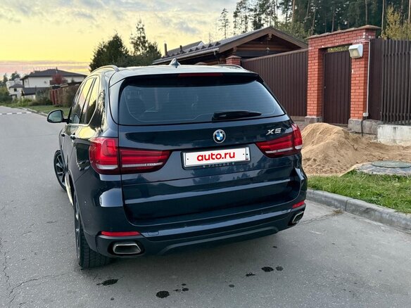 2015 BMW X5 30d III (F15), синий, 2950000 рублей - вид 6