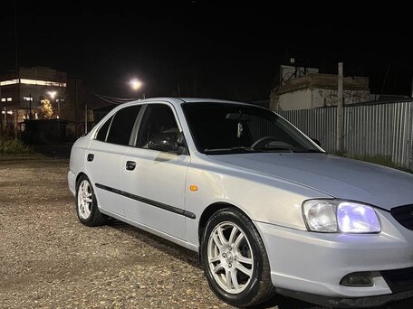2008 Hyundai Accent ТагАЗ II, серый, 300000 рублей, вид 2