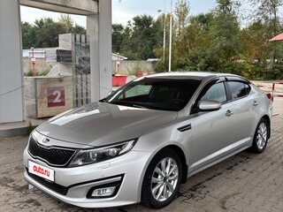 2014 Kia Optima III Рестайлинг, серебристый, 1680000 рублей, вид 1