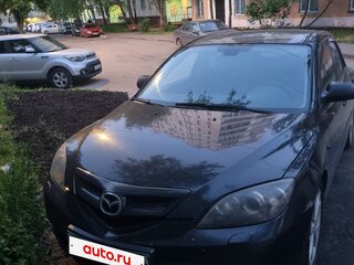 2008 Mazda 3 I (BK) Рестайлинг, чёрный, 600000 рублей, вид 4