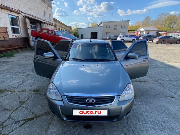 2012 Lada (ВАЗ) Priora I, серый, 450000 рублей - вид 1