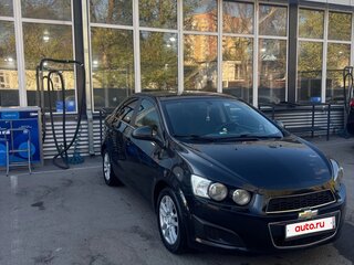 2013 Chevrolet Aveo II, чёрный, 680000 рублей, вид 1