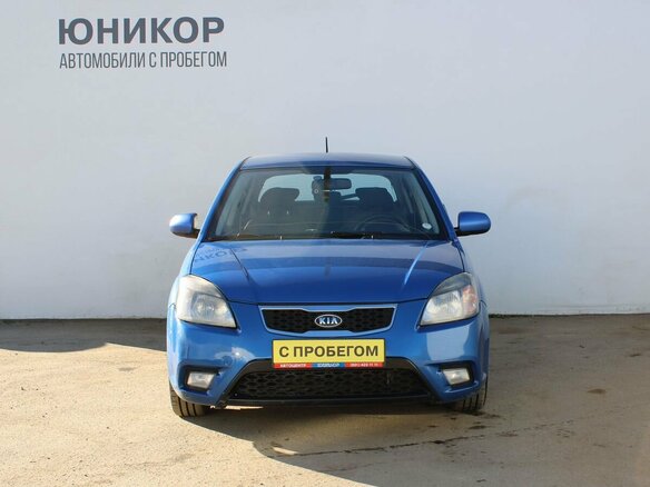 2011 Kia Rio II Рестайлинг, синий, 489000 рублей - вид 2