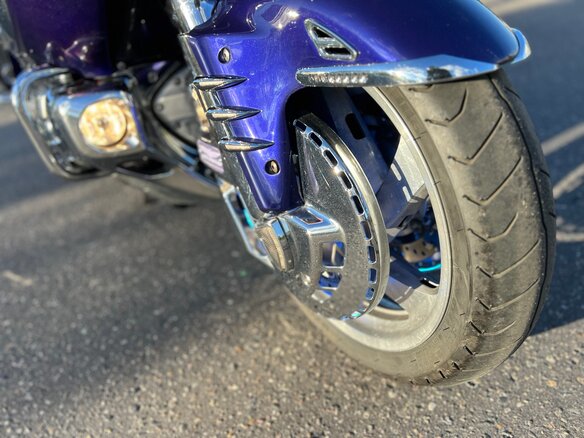 2002 Honda GL 1800 Gold Wing, синий - вид 14