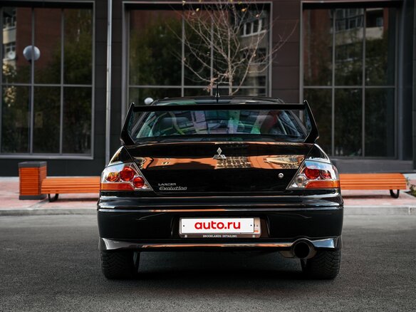 2004 Mitsubishi Lancer Evolution VIII, чёрный - вид 9