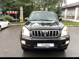 2007 Toyota Land Cruiser Prado 5-speed 120 Series Рестайлинг, чёрный, 2150000 рублей, вид 2