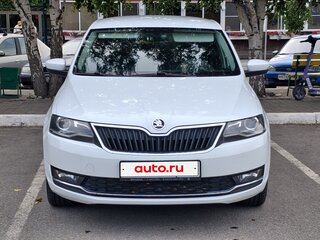 2017 Skoda Rapid I Рестайлинг, белый, 1270000 рублей, вид 1