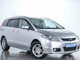 2007 Mazda 5 I (CR) Рестайлинг, серебристый, 829000 рублей, вид 2