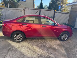 2020 Lada (ВАЗ) Vesta I, красный, 1500000 рублей, вид 4