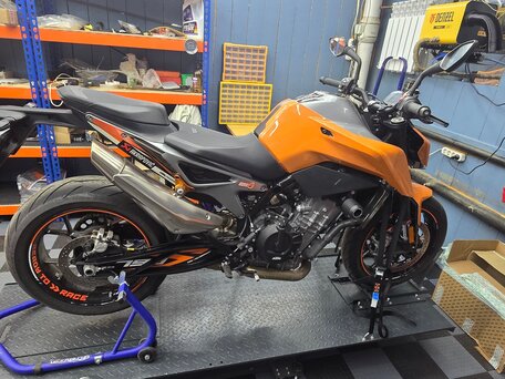 2018 KTM 790 Duke, серый, 490000 рублей, вид 3