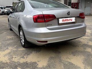 2014 Volkswagen Jetta VI Рестайлинг, серебристый, 1400000 рублей, вид 4