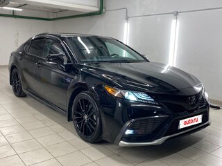 2021 Toyota Camry US Market VIII (XV70) Рестайлинг, чёрный, 2950000 рублей, вид 5