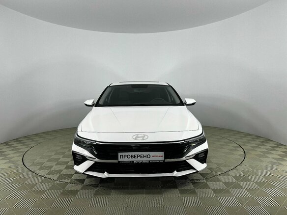 2023 Hyundai Elantra VII (CN7) Рестайлинг, белый - вид 1