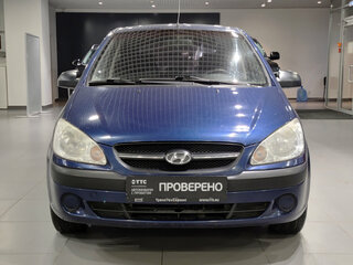 2008 Hyundai Getz I Рестайлинг, синий, 330000 рублей, вид 2