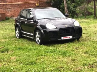 2003 Porsche Cayenne Turbo I (955), чёрный, 850000 рублей, вид 3