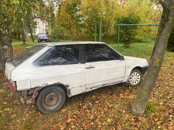 1993 Lada (ВАЗ) 2108, белый - вид 3