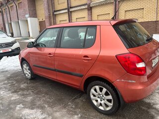 2009 Skoda Fabia II, оранжевый, 370000 рублей, вид 5