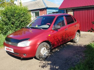 2006 Lada (ВАЗ) Kalina I, красный, 180000 рублей, вид 1