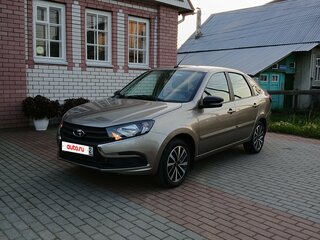2019 Lada (ВАЗ) Granta I Рестайлинг, золотистый, 795000 рублей, вид 1