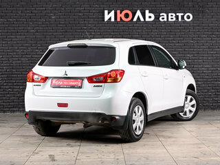 2014 Mitsubishi ASX I Рестайлинг, белый, 1200000 рублей, вид 4