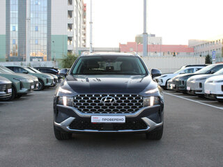2021 Hyundai Santa Fe IV Рестайлинг, белый, 3650000 рублей, вид 3