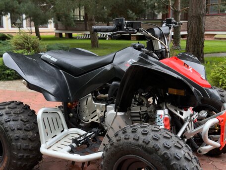 2017 BRP Can-Am DS 90, чёрный, 300000 рублей, вид 3
