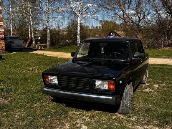 2008 Lada (ВАЗ) 2107, зелёный, 180000 рублей