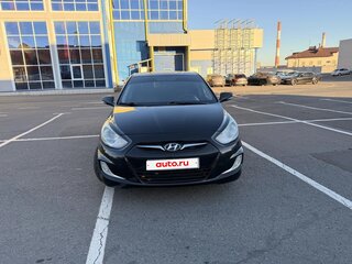 2011 Hyundai Solaris I, чёрный, 690000 рублей, вид 2