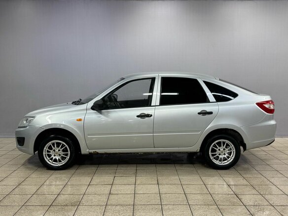 2014 Lada (ВАЗ) Granta I, серебристый, 310000 рублей - вид 7