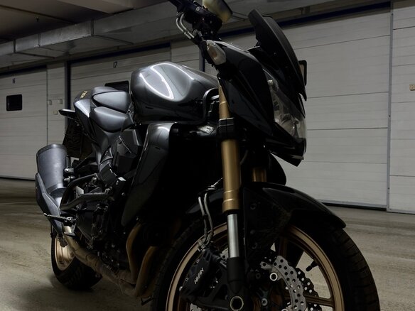2012 Kawasaki Z 750, чёрный, 550000 рублей - вид 3