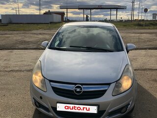 2008 Opel Corsa D, серебристый, 395000 рублей, вид 1