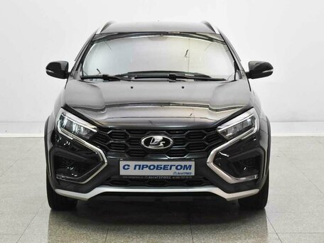 2024 Lada (ВАЗ) Vesta SW Cross I Рестайлинг (NG), чёрный, 1460000 рублей, вид 2