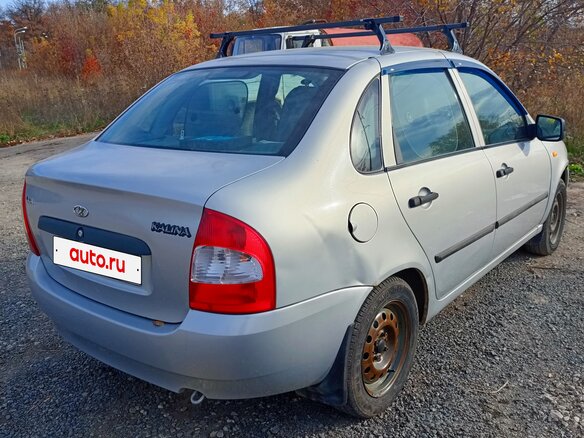 2008 Lada (ВАЗ) Kalina I, серебристый, 150000 рублей - вид 1