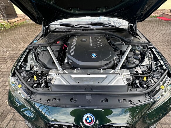 2022 BMW 4 серии M440i xDrive G22, G23, G26, зелёный, 8200000 рублей - вид 16