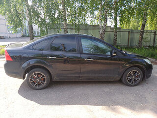 2009 Ford Focus II Рестайлинг, чёрный, 350000 рублей, вид 3