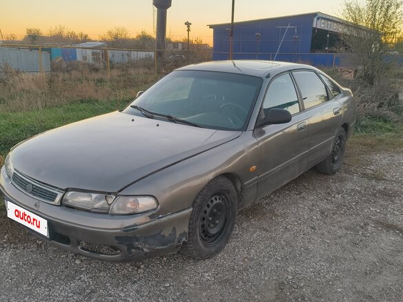1992 Mazda 626 IV (GE), серебристый, 37000 рублей