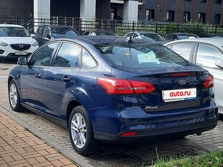 2017 Ford Focus III Рестайлинг, синий, 1140000 рублей, вид 4