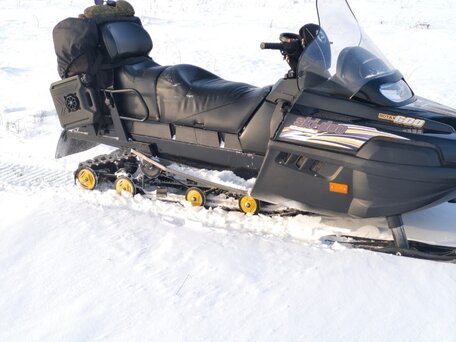 2008 BRP Ski-Doo Skandic 600, чёрный, 750000 рублей, вид 1
