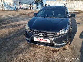 2016 Lada (ВАЗ) Vesta I, чёрный, 480000 рублей, вид 1