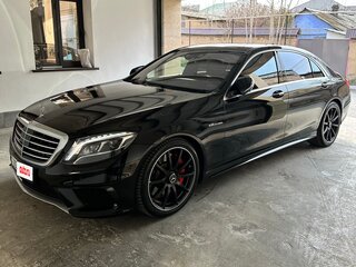 2014 Mercedes-Benz S-Класс AMG 63 AMG Long III (W222, C217), чёрный, 3999999 рублей, вид 1