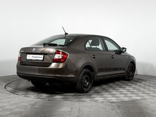 2018 Skoda Rapid I Рестайлинг, коричневый, 1068000 рублей, вид 5
