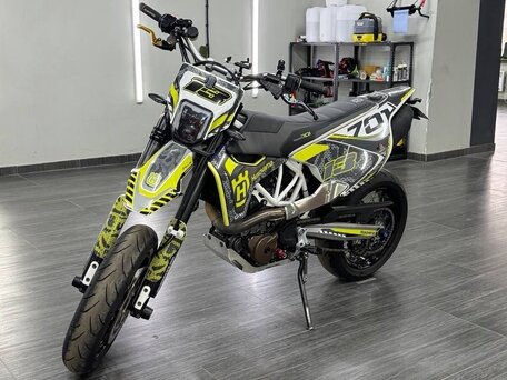 2016 Husqvarna 701 Supermoto, жёлтый, 790000 рублей, вид 1